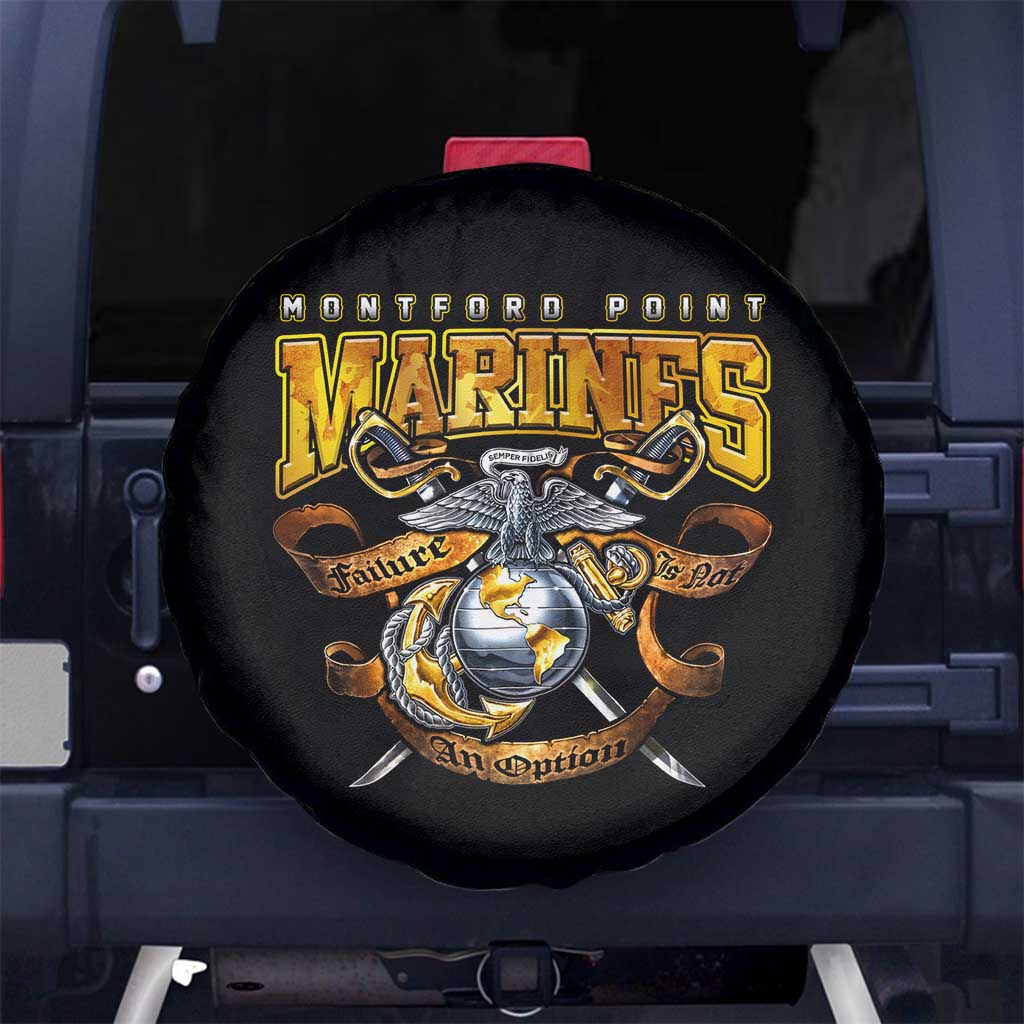 The First Black Marines: A Legacy Etched In Honor Spare Tire Cover - Wonder Print Shop