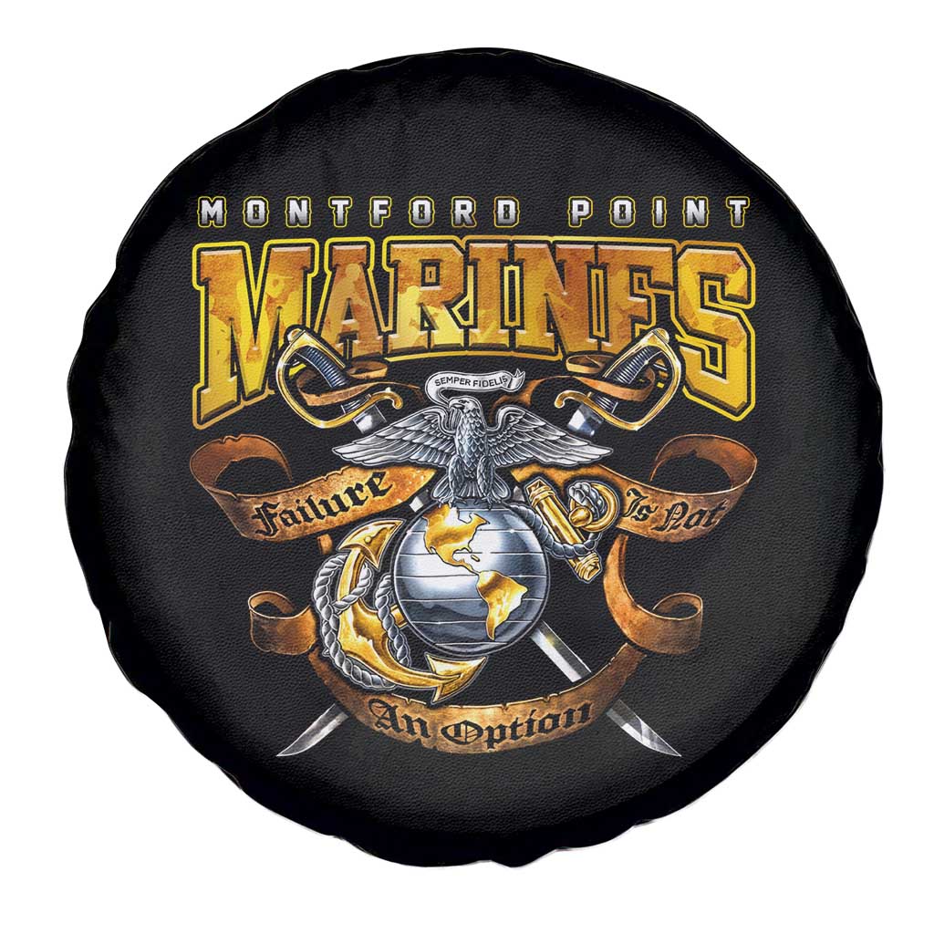 The First Black Marines: A Legacy Etched In Honor Spare Tire Cover - Wonder Print Shop