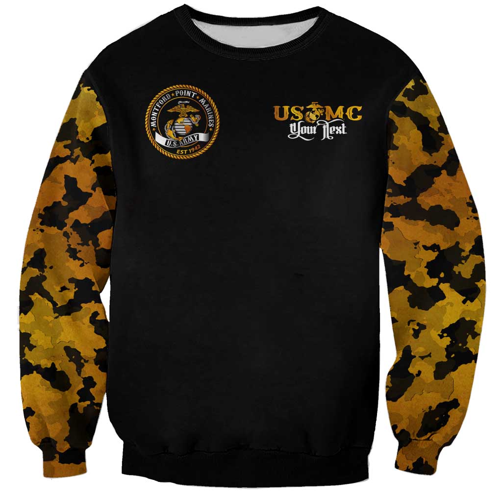 The First Black Marines: A Legacy Etched In Honor Sweatshirt - Wonder Print Shop
