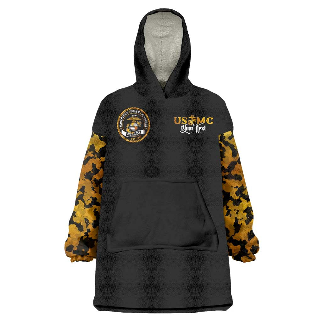The First Black Marines: A Legacy Etched In Honor Wearable Blanket Hoodie - Wonder Print Shop
