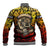 Chesty The Bulldog: Mascot Of Valor Baseball Jacket - Wonder Print Shop
