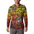 Chesty The Bulldog: Mascot Of Valor Button Sweatshirt - Wonder Print Shop