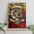 Chesty The Bulldog: Mascot Of Valor Canvas Wall Art - Wonder Print Shop