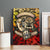 Chesty The Bulldog: Mascot Of Valor Canvas Wall Art - Wonder Print Shop