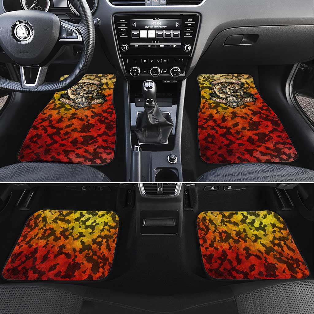 Chesty The Bulldog: Mascot Of Valor Car Mats - Wonder Print Shop