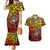 Chesty The Bulldog: Mascot Of Valor Couples Matching Mermaid Dress and Hawaiian Shirt - Wonder Print Shop