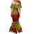 Chesty The Bulldog: Mascot Of Valor Family Matching Mermaid Dress and Hawaiian Shirt - Wonder Print Shop