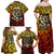 Chesty The Bulldog: Mascot Of Valor Family Matching Off Shoulder Maxi Dress and Hawaiian Shirt - Wonder Print Shop