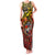 Chesty The Bulldog: Mascot Of Valor Family Matching Tank Maxi Dress and Hawaiian Shirt - Wonder Print Shop