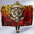 Chesty The Bulldog: Mascot Of Valor Hooded Blanket - Wonder Print Shop