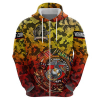 Chesty The Bulldog: Mascot Of Valor Hoodie - Wonder Print Shop