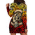 Chesty The Bulldog: Mascot Of Valor Hoodie Dress - Wonder Print Shop