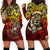 Chesty The Bulldog: Mascot Of Valor Hoodie Dress - Wonder Print Shop