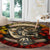 Chesty The Bulldog: Mascot Of Valor Round Carpet - Wonder Print Shop