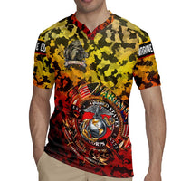 Chesty The Bulldog: Mascot Of Valor Rugby Jersey - Wonder Print Shop