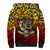 Chesty The Bulldog: Mascot Of Valor Sherpa Hoodie - Wonder Print Shop