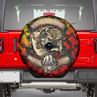 Chesty The Bulldog: Mascot Of Valor Spare Tire Cover - Wonder Print Shop