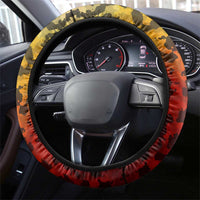 Chesty The Bulldog: Mascot Of Valor Steering Wheel Cover - Wonder Print Shop