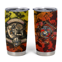 Chesty The Bulldog: Mascot Of Valor Tumbler Cup - Wonder Print Shop