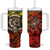 Chesty The Bulldog: Mascot Of Valor Tumbler With Handle - Wonder Print Shop