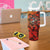 Chesty The Bulldog: Mascot Of Valor Tumbler With Handle - Wonder Print Shop