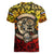 Chesty The Bulldog: Mascot Of Valor Women V-Neck T-Shirt - Wonder Print Shop