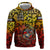 Chesty The Bulldog: Mascot Of Valor Zip Hoodie - Wonder Print Shop