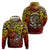 Chesty The Bulldog: Mascot Of Valor Zip Hoodie - Wonder Print Shop