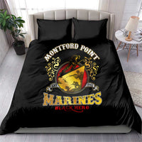 Breaking Barriers: Black Valor Bedding Set - Wonder Print Shop