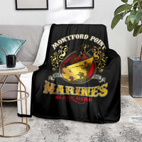 Breaking Barriers: Black Valor Blanket - Wonder Print Shop