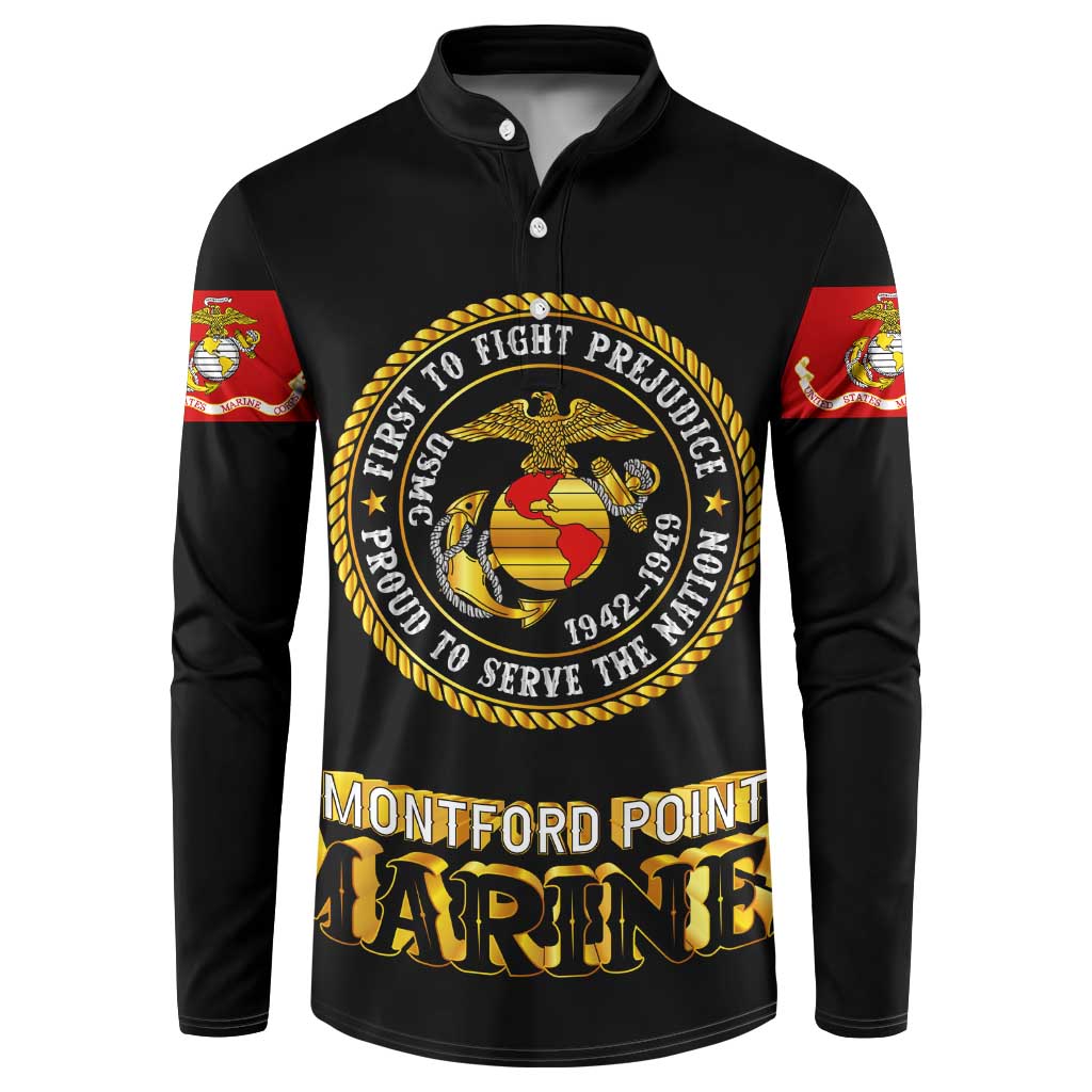 Breaking Barriers: Black Valor Button Sweatshirt - Wonder Print Shop
