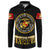 Breaking Barriers: Black Valor Button Sweatshirt - Wonder Print Shop