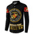 Breaking Barriers: Black Valor Button Sweatshirt - Wonder Print Shop
