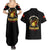 Breaking Barriers: Black Valor Couples Matching Summer Maxi Dress and Hawaiian Shirt - Wonder Print Shop