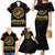 Breaking Barriers: Black Valor Family Matching Mermaid Dress and Hawaiian Shirt - Wonder Print Shop
