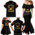 Breaking Barriers: Black Valor Family Matching Mermaid Dress and Hawaiian Shirt - Wonder Print Shop