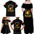Breaking Barriers: Black Valor Family Matching Off Shoulder Maxi Dress and Hawaiian Shirt - Wonder Print Shop