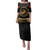 Breaking Barriers: Black Valor Family Matching Puletasi and Hawaiian Shirt - Wonder Print Shop