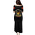 Breaking Barriers: Black Valor Family Matching Puletasi and Hawaiian Shirt - Wonder Print Shop