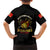 Breaking Barriers: Black Valor Family Matching Short Sleeve Bodycon Dress and Hawaiian Shirt - Wonder Print Shop