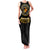 Breaking Barriers: Black Valor Family Matching Tank Maxi Dress and Hawaiian Shirt - Wonder Print Shop