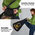Breaking Barriers: Black Valor Grocery Bag - Wonder Print Shop