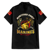 Breaking Barriers: Black Valor Hawaiian Shirt - Wonder Print Shop