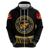 Breaking Barriers: Black Valor Hoodie - Wonder Print Shop
