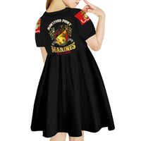 Breaking Barriers: Black Valor Kid Short Sleeve Dress - Wonder Print Shop