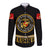 Breaking Barriers: Black Valor Long Sleeve Button Shirt - Wonder Print Shop
