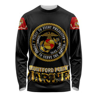 Breaking Barriers: Black Valor Long Sleeve Shirt - Wonder Print Shop