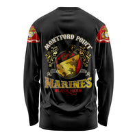 Breaking Barriers: Black Valor Long Sleeve Shirt - Wonder Print Shop