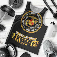 Breaking Barriers: Black Valor Men Tank Top - Wonder Print Shop