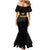 Breaking Barriers: Black Valor Mermaid Dress - Wonder Print Shop